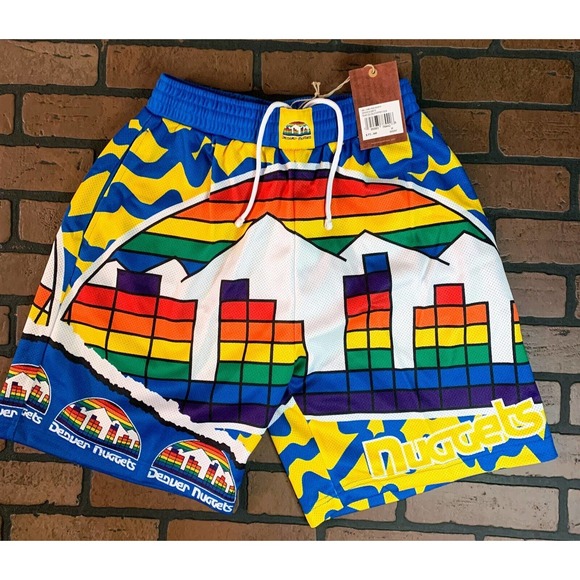 Mitchell & Ness Other - DENVER NUGGETS Mitchell &‎ Ness Basketball Shorts ~New~ S-2XL
